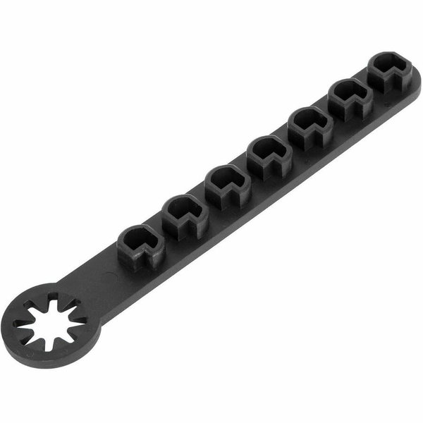 Targus Power Tip Storage Bar for Targus Docking Stations - 0.5" Height x 1" Width x 5" Length - Black
