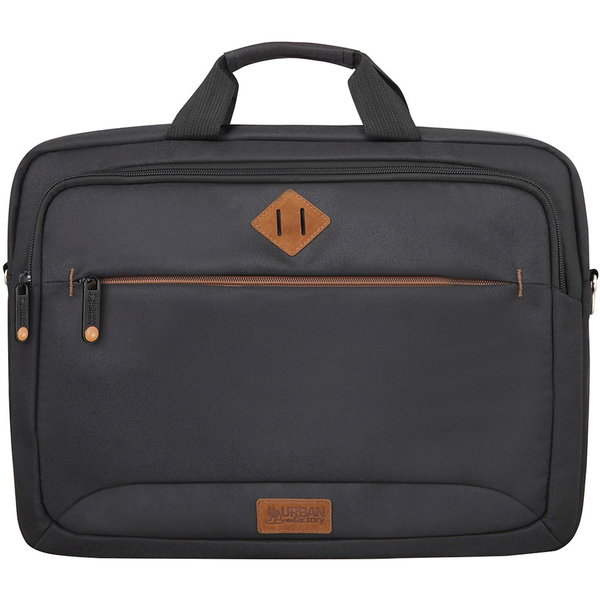 Urban Factory CYCLEE ETC14UF Carrying Case (Briefcase) for 10.5" to 14" Notebook - Polyethylene Terephthalate (PET), Polyester, Nylon Body - 13.6" Height x 16.1" Width x 4.5" Depth
