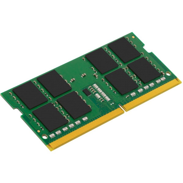 Kingston 32GB DDR4 SDRAM Memory Module - For Mini PC, Mobile Workstation, Notebook - 32 GB - DDR4-3200/PC4-25600 DDR4 SDRAM - 3200 MHz - CL22 - 1.20 V - Non-ECC - Unbuffered - 260-pin - SODIMM - Lifetime Warranty