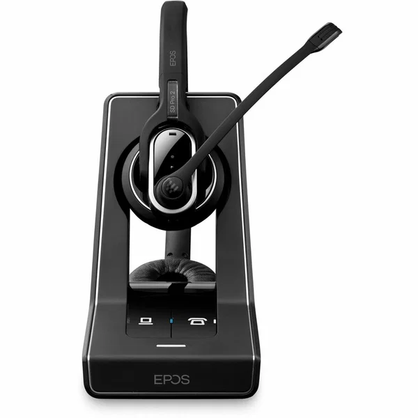 EPOS IMPACT SD 30 ML - US Headset - Stereo - Wireless - DECT - 590.6 ft - 150 Hz to 6.80 kHz - On-ear - Binaural - Noise Cancelling, Electret, Bi-directional, Condenser Microphone - Black, Silver