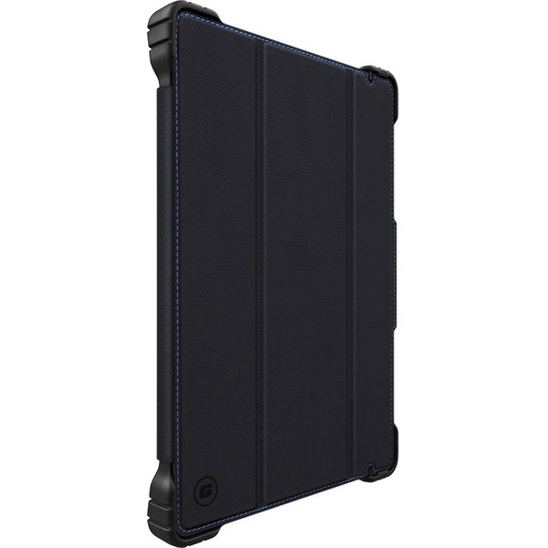Gumdrop Hideaway Folio Rugged Carrying Case (Folio) for 10.2" iPad (8th Generation), iPad (7th Generation) Tablet - Black - Shock Absorbing, Scratch Resistant, Drop Resistant, Shock Resistant - Thermoplastic Polyurethane (TPU) Body - MicroFiber Interior M