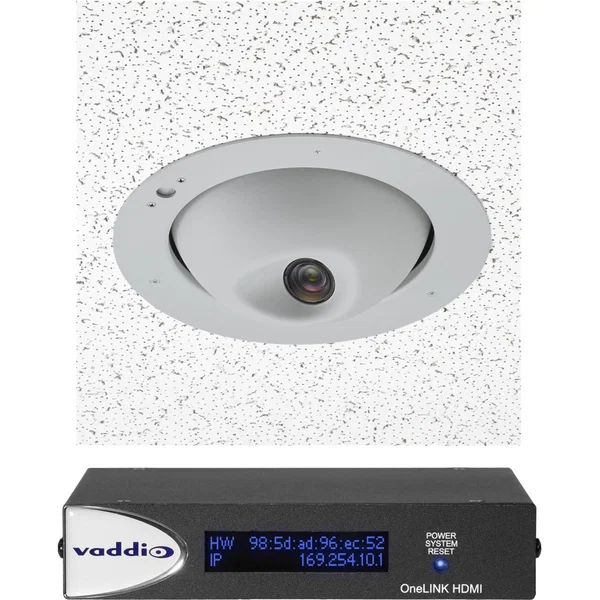 Vaddio RoboFLIP 4K HDBT OneLINK HDMI Video Conferencing System - Includes Camera and Interface - TAA Compliant - 8.6 Megapixel Interpolated - 1920 x 1080 Video - Exmor R CMOS Sensor - Auto/Manual - Network (RJ-45)