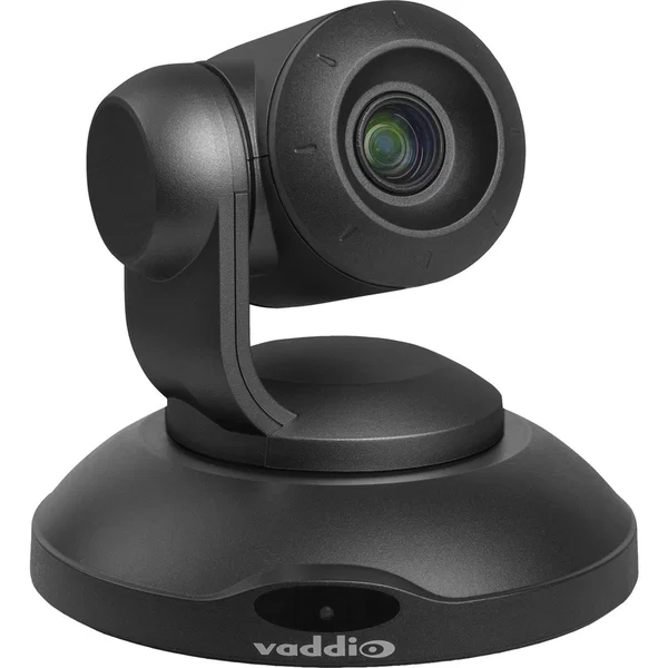 Vaddio ConferenceSHOT AV HD Video Conferencing System - PTZ Camera - Black - 2.4 Megapixel Interpolated - 1920 x 1080 Video - Exmor CMOS Sensor - Auto/Manual - 10x Digital Zoom - Network (RJ-45) - Computer, Tablet