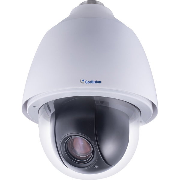 GeoVision GV-QSD5730-Outdoor 5 Megapixel Outdoor Network Camera - Color - Dome - MJPEG, H.264, H.265 - 2592 x 1944 - 4.60 mm- 152 mm Varifocal Lens - 33x Optical - 30 fps - CMOS - Wall Mount, Pendant Mount, Swan Neck Mount, Corner Mount, Pole Mount, Junct