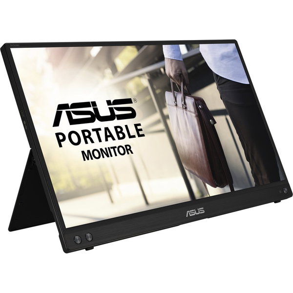 Asus ZenScreen MB16ACV 16" Class LCD Monitor - 16:9 - Silver - 15.6" Viewable - In-plane Switching (IPS) Technology - LED Backlight - 1920 x 1080 - 250 Nit - 5 ms - 75 Hz Refresh Rate - USB Type-C