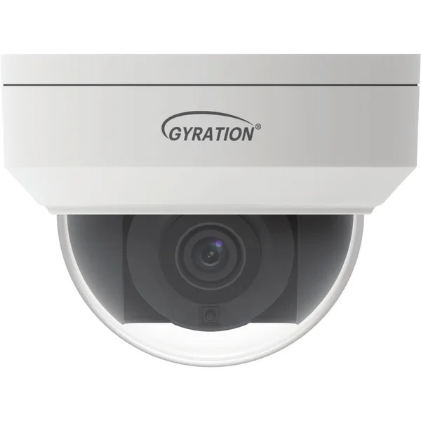 Gyration CYBERVIEW 200D 2 Megapixel Indoor/Outdoor HD Network Camera - Color - Dome - 98.43 ft Infrared Night Vision - H.264, H.265, Ultra 265, MJPEG - 1920 x 1080 - 2.80 mm Fixed Lens - 30 fps - CMOS - IP67 - Weather Resistant, Water Proof - Cross Line D
