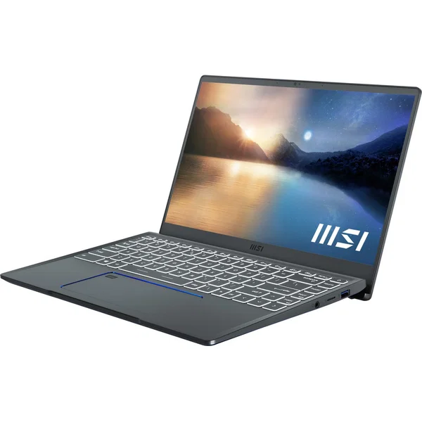 MSI Prestige 14 EVO Prestige 14 EVO A11M-614 14" Rugged Notebook - Full HD - Intel Core i7 11th Gen i7-1185G7 - 32 GB - 1 TB SSD - Carbon Gray - Intel Chip - 1920 x 1080 - Windows 10 Home - Intel Iris Xe Graphics - In-plane Switching (IPS) Technology - Fr