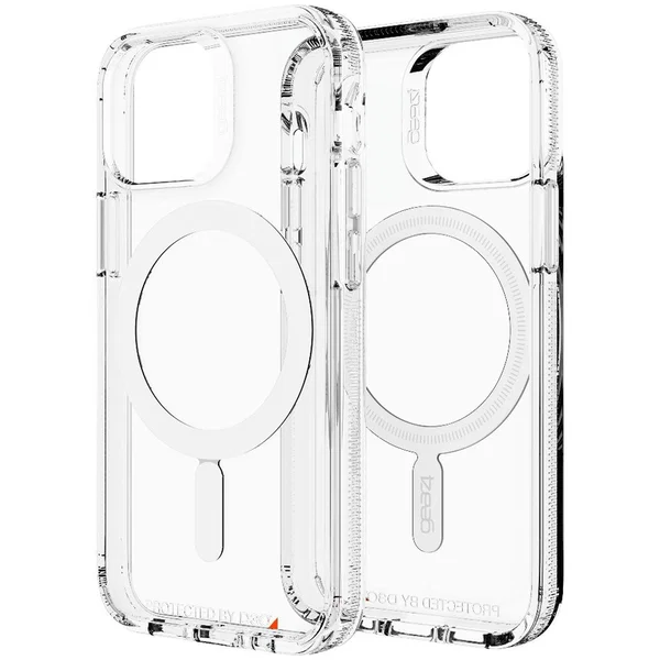 gear4 Crystal Palace Snap - For Apple iPhone 13 mini Smartphone - Clear - Transparent - Impact Resistant, Drop Resistant, Bacterial Resistant, Odor Resistant, Yellowing Resistant, Shock Resistant - D3O Crystalex, Recycled Plastic, D3O