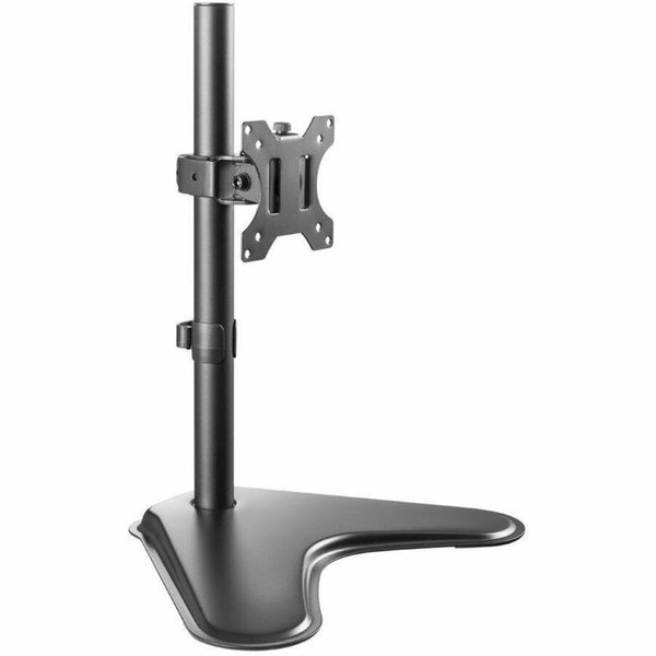 Amer Mounts Single Monitor Articulating Stand - Up to 32" Screen Support - 8 lb Load Capacity - 1 Devices Supported - 18.31" Height x 15.35" Width x 11.02" Depth - Freestanding - Powder Coated - Steel - Matte Black