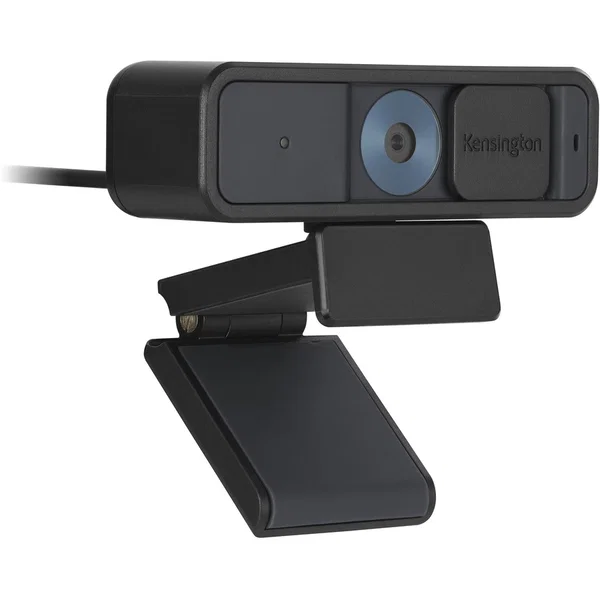 Kensington W2000 Webcam - 2 Megapixel - 30 fps - Black - USB Type A - 1920 x 1080 Video - CMOS Sensor - Auto-focus - 75° Angle - Clip, Tripod Mount - Microphone - For Desktop PC, Notebook - ChromeOS, Windows 10 or Higher - Auto Light Adjustment, Plug 