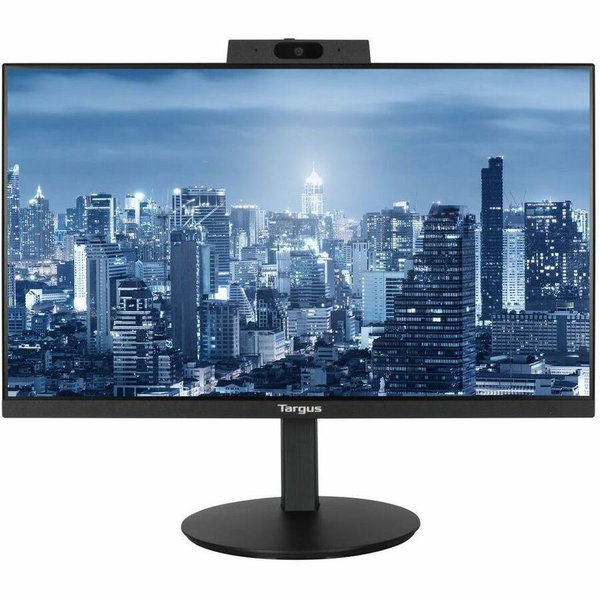 Targus DM4240PUSZ 24" Class Webcam Full HD LCD Monitor - 16:9 - Black - 23.8" Viewable - 1920 x 1080 - 60 Hz Refresh Rate - Speakers - Height, Tilt, Pivot - USB Type-C - HDMI - DisplayPort - VESA Mount Compatible
