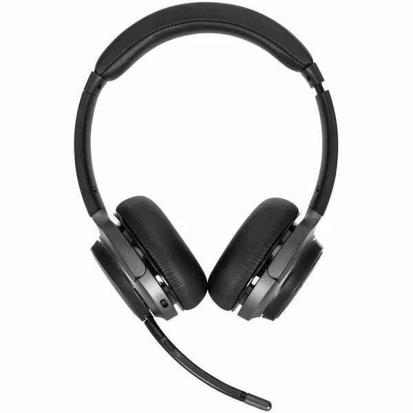 Targus Wireless Bluetooth Stereo Headset - Stereo - Mini-phone (3.5mm) - Wired/Wireless - Bluetooth - On-ear, Over-the-head - Binaural - Supra-aural - Noise Cancelling Microphone - Noise Canceling - Black