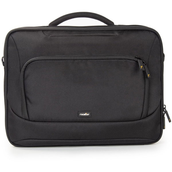 Rocstor Premium 15.6" & 16" Professional Frontloading Universal Briefcase Laptop Case - Weather & Water Resistant - RFID Blocking Pocket - Lightweight - Exterior 1200D Polyester & Interior 210D Polyester Material- Fits 15in, 15.6in, 16in & 16.1in Laptop -