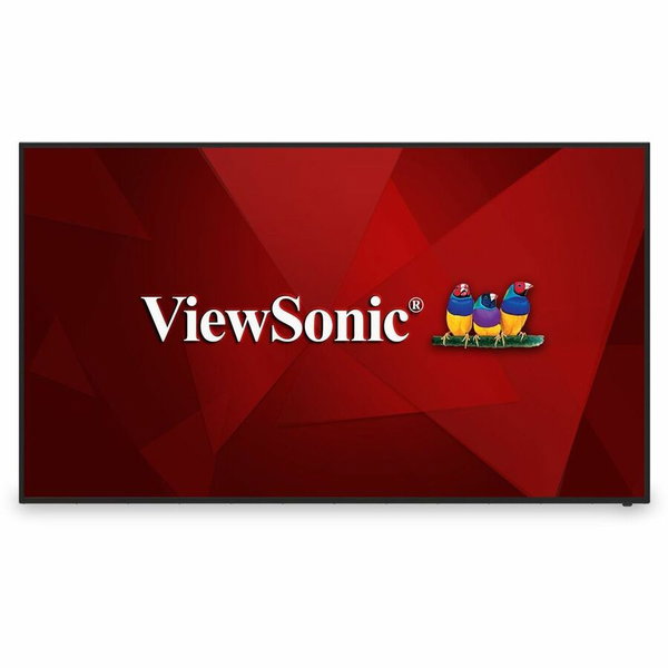 ViewSonic CDE7512 75" 4K UHD Commercial Display with VESP, Wireless Screen Sharing, USB Wi-Fi Capabilities, RJ45, HDMI, USB C - Commercial Display CDE7512 - 4K, 16/7 Operation, Integrated Software, 2GB RAM, 16GB Storage - 330 cd/m2 - 75"