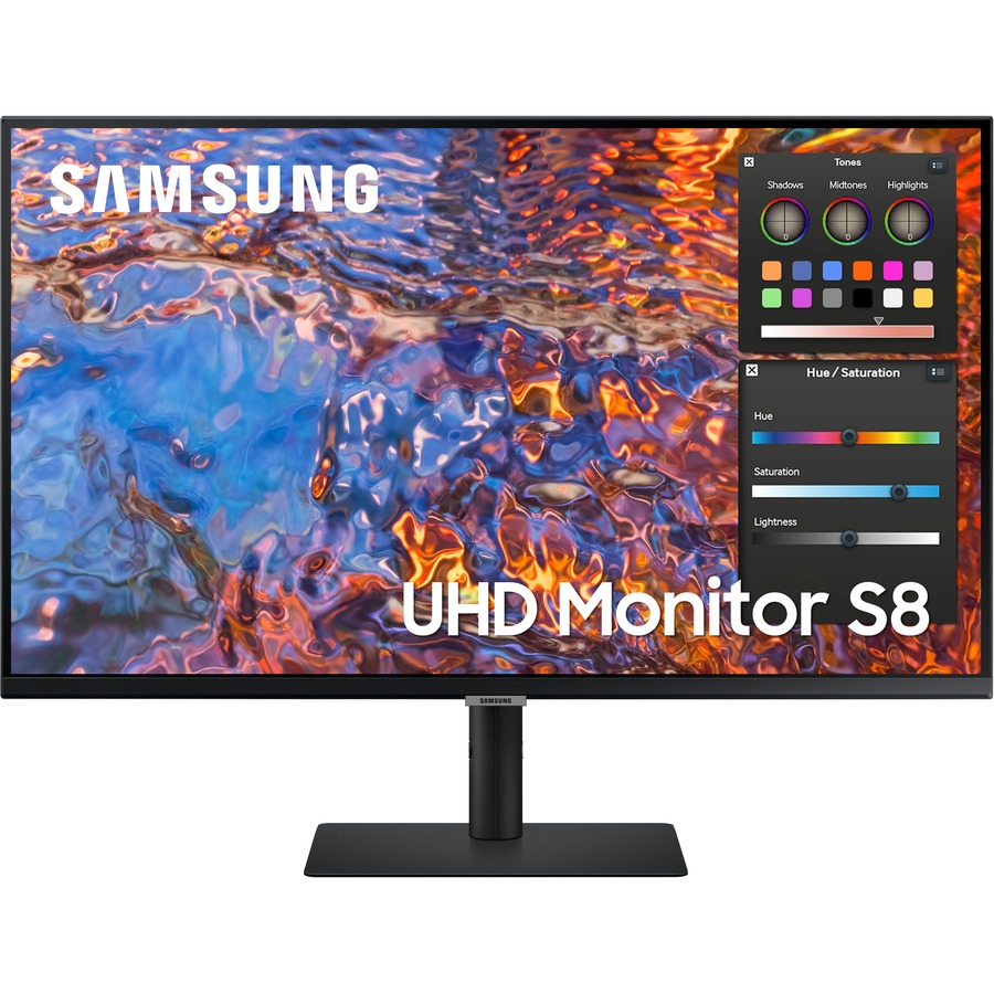 Samsung ViewFinity S32B804PXN 27" Class 4K UHD LCD Monitor - 16:9 - Black - 27" Viewable - In-plane Switching (IPS) Technology - 3840 x 2160 - 1.07 Billion Colors - 400 Nit - 5 ms - 60 Hz Refresh Rate - USB Type-C - HDMI - DisplayPort - VESA Mount Compati