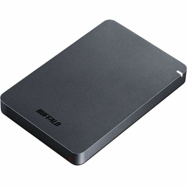 Buffalo MiniStation HD-PGFU3 1 TB Portable Hard Drive - External - TAA Compliant - Desktop PC, MAC Device Supported - USB 3.2 (Gen 1) - 2 Year Warranty - 1
