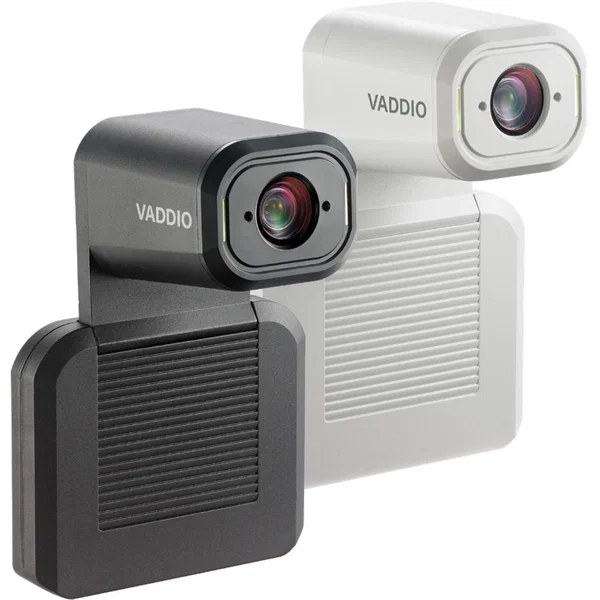Vaddio IntelliSHOT Auto-Tracking ePTZ Video Conferencing Camera - Microsoft Teams Certified - Black - 8.6 Megapixel Interpolated - 1920 x 1080 Video - Exmor R CMOS Sensor - Auto/Manual