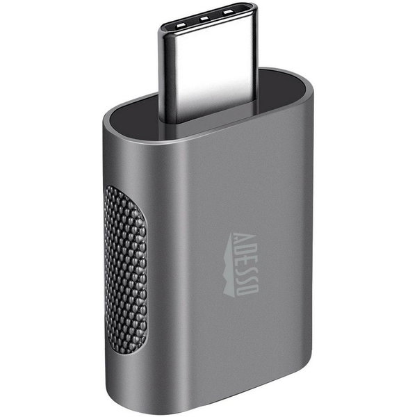 Adesso USB A to C Adapter - 1 x USB 3.0 Type C - Male - 1 x USB 3.0 Type A - Female