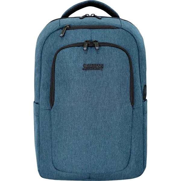 Urban Factory CYCLEE CITY Carrying Case (Backpack) for 10.5" to 15.6" Notebook - Deep Blue, Light Blue - Shock Absorbing, Water Resistant - Polyethylene Terephthalate (PET), Polyurethane Foam, Polyester Body - 600D Polyester Exterior Material - 210D Polye