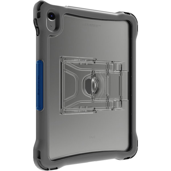 Brenthaven 360 case for iPad (10th Gen) - For Apple iPad (10th Generation) Tablet - Gray, Red - Impact Absorbing, Drop Resistant, Impact Resistant, Skid Resistant - Polycarbonate, Thermoplastic Polyurethane (TPU), Polyethylene Terephthalate (PET) - Rugged
