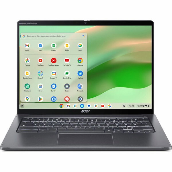 Acer Chromebook Spin 714 CP714-2W CP714-2W-56B2 14" Touchscreen Convertible 2 in 1 Chromebook - WUXGA - Intel Core i5 13th Gen i5-1335U - 8 GB - 256 GB SSD - English (US) Keyboard - Steel Gray - 1920 x 1200 - ChromeOS - Intel Iris Xe Graphics eligible - I