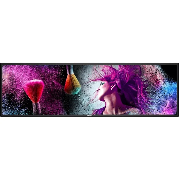 Philips Signage Solutions S-Line Display - 37" LCD - 24 Hours/7 Days Operation Cortex A53 - 2 GB DDR3 SDRAM - 1920 x 540 - 700 Nit - HDMI - USB - SerialEthernet - Android 8.0 Oreo