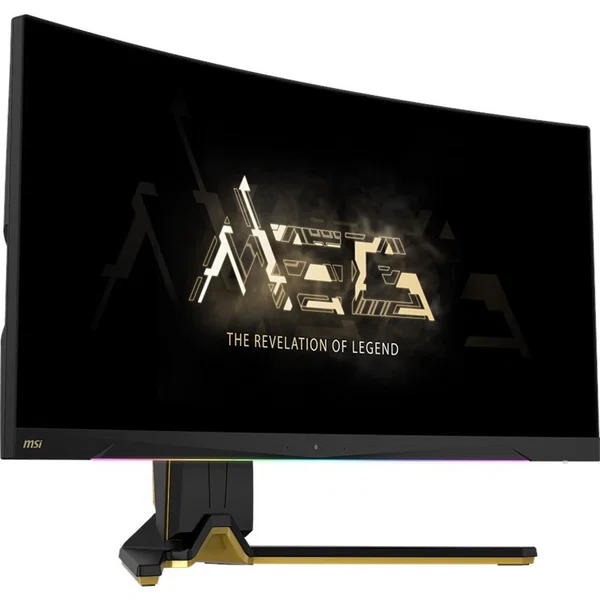 MSI MEG 342C QD-OLED 34" Class UW-QHD Curved Screen Gaming OLED Monitor - 21:9 - Black, Gold - 34.2" Viewable - OLED - Quantum Dot OLED Backlight - 3440 x 1440 - 1.07 Billion Colors - FreeSync Premium Pro - 1000 Nit - 0.10 ms - 175 Hz Refresh Rate - USB T