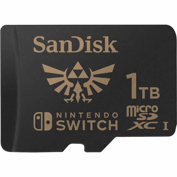 SanDisk 1 TB Class 10/UHS-I microSDXC - 100 MB/s Read - 90 MB/s Write - Lifetime Warranty