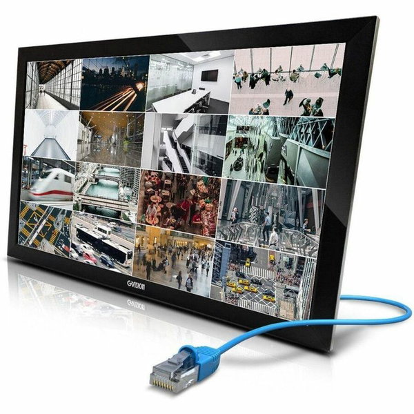GVision IP24BD-OK-400T 24" Class Full HD LED Monitor - 16:9 - TAA Compliant - 24" Viewable - Direct LED Backlight - 1920 x 1080 - 16.7 Million Colors - 250 Nit - 5 ms - Speakers - DVI - HDMI - VGA - VESA Mount Compatible