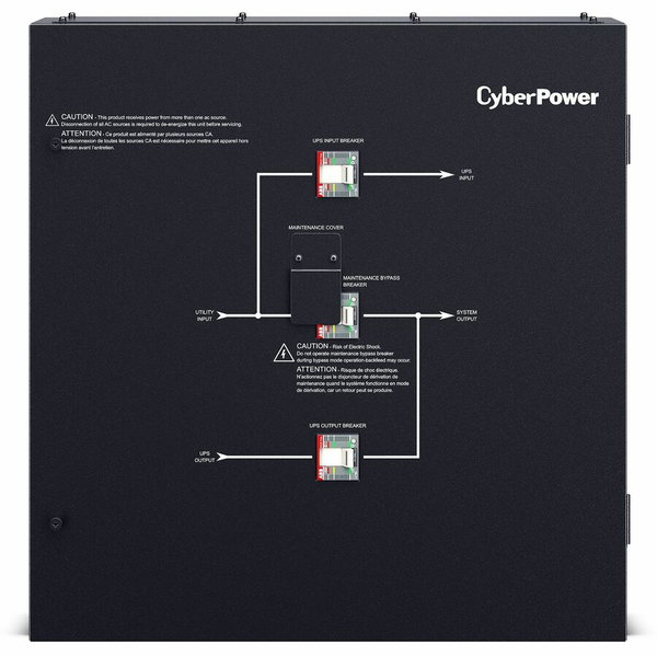 CyberPower MBS100D5B 3-Phase Modular UPS 3-Phase Modular UPS - Hardware 3 Phase - 100A MAINTENANCE BYPASS SWITCH, 1YR Warranty