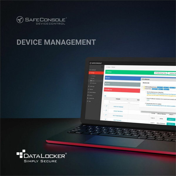 DataLocker Device Management Secure USB - License Renewal - 1 Device - 1 Year