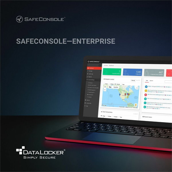 DataLocker SafeConsole Enterprise On-Prem Server - License - 1 Year