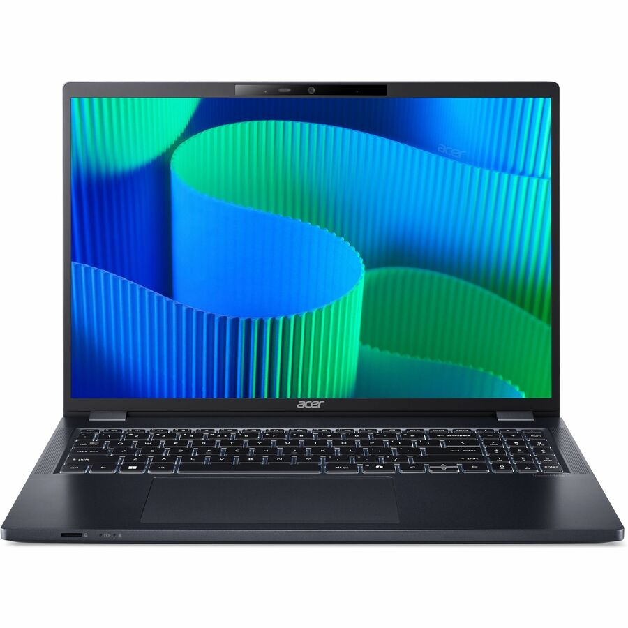 Acer TravelMate P4 16 TMP416-53 TMP416-53-59NC 16" Notebook - WUXGA - 60 Hz - Intel Core Ultra 5 125U - 16 GB - 512 GB SSD - English Keyboard - Blue - Intel Chip - 1920 x 1200 - Windows 11 Pro - Intel - ComfyView (Matte), In-plane Switching (IPS) Technolo