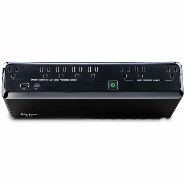 CyberPower SL950U Standby UPS Systems - 950VA/510W, 120 VAC, NEMA 5-15P, Compact, 8 Outlets, PowerPanel® Personal, $125000 CEG, 3YR Warranty