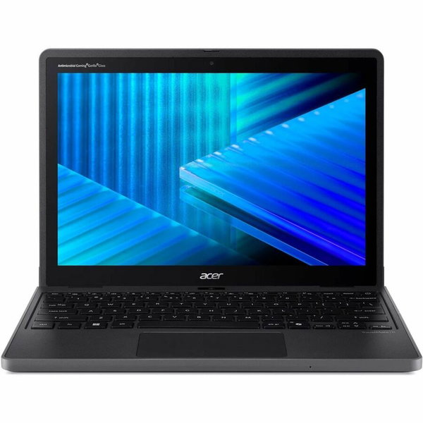 Acer TravelMate B3 Spin 12 TMB312RN-31 TMB312RN-31-P294 12.2" Touchscreen Convertible 2 in 1 Notebook - WUXGA - 60 Hz - Intel N250 - 8 GB - 128 GB SSD - English Keyboard - Black - Intel Chip - 1920 x 1200 - Windows 11 Pro - Intel UHD Graphics - In-plane S