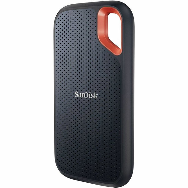 SanDisk Extreme SDSSDE61-8T00-G25 8 TB Portable Solid State Drive - External - Black - Smartphone, Notebook, Tablet Device Supported - USB 3.2 (Gen 2) - 1050 MB/s Maximum Read Transfer Rate - 256-bit AES Encryption Standard
