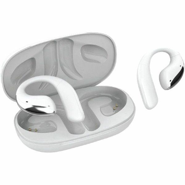 Adesso XTREAM T6 Open-Ear Bluetooth Earbuds with Touch Screen Charging Case - Stereo - True Wireless - Bluetooth - 32.8 ft - 20 Hz to 20 kHz - Earbud, Behind-the-ear, Over-the-ear, Open-ear - Binaural - In-ear
