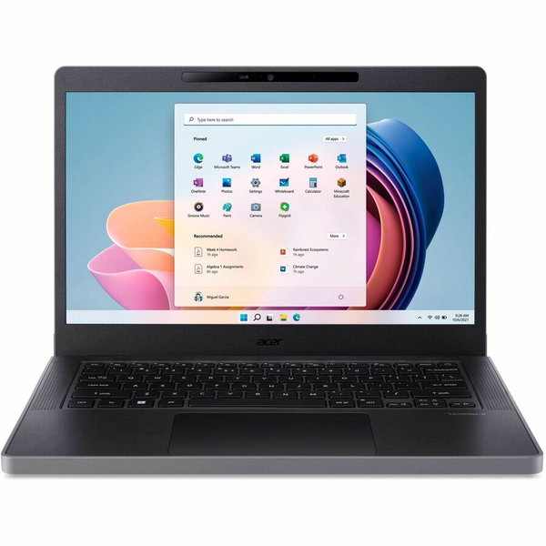 Acer TravelMate B5 14 TMB514-31-G2 TMB514-31-G2-31KF 14" Notebook - Full HD - 60 Hz - Intel Core 3 N355 - 8 GB - 256 GB SSD - English Keyboard - Black - Intel Chip - 1920 x 1080 - Windows 11 Pro Education - Intel - ComfyView (Matte), In-plane Switching (I