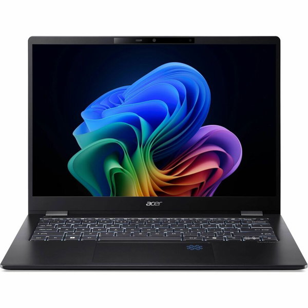 Acer TravelMate P6 14 AI TMP614-54 TMP614-54-76NH 14" Copilot+ PC Notebook - WQXGA+ - 120 Hz - Intel Core Ultra 7 256V - 16 GB - 1 TB SSD - English Keyboard - Black - Intel Chip - 2880 x 1800 - Windows 11 Pro - Intel ARC 140V GPU - In-plane Switching (IPS