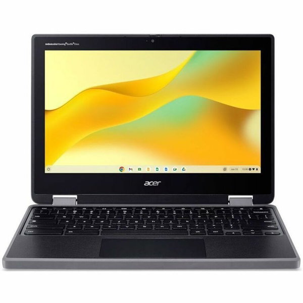 Acer Chromebook Spin 311 R724T R724T-K6Y1 11.6" Touchscreen Convertible 2 in 1 Chromebook - HD - 60 Hz - MediaTek MT8 MT8186TV/AZA - 8 GB - 64 GB Flash Memory - English (US) Keyboard - Black - MediaTek Chip - 1366 x 768 - ChromeOS - MediaTek - CineCrystal