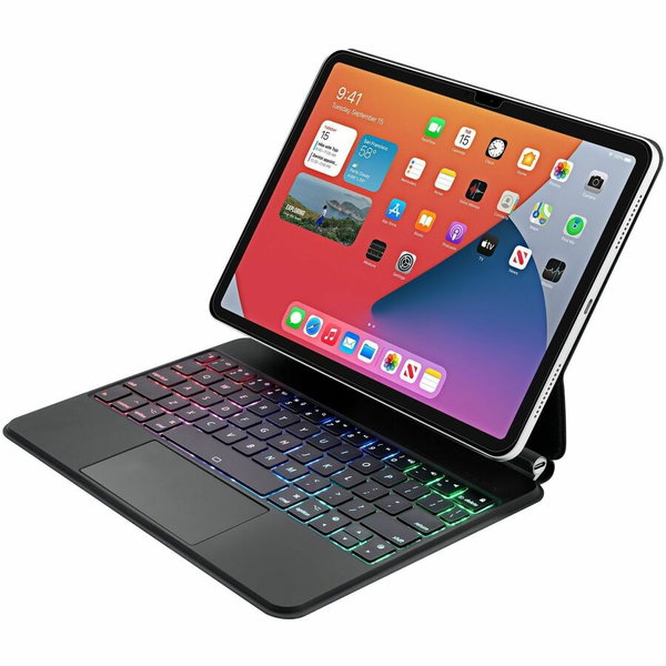 Adesso Bluetooth Keyboard for iPad Pro 11 inch, 1st, 2nd, 3rd, 4th Generation, iPad Air 10.9 inche, 4th, 5th, 6th (M2) - Aluminum Body