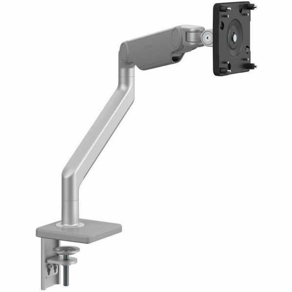 Humanscale M21BTSC Mounting Arm for Monitor, Docking Station, Computer - Silver, Gray - Height Adjustable - 1 Display(s) Supported - 15 lb Load Capacity - 100 x 100 - VESA Mount Compatible