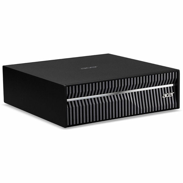 Acer Veriton GN100 VGN100-UD11 Workstation - NVIDIA GB10 Superchip - 128 GB - 4 TB SSD - Mini PC - Black - DGX OS - NVIDIA Graphics - 10 Gigabit Ethernet - Wireless LAN