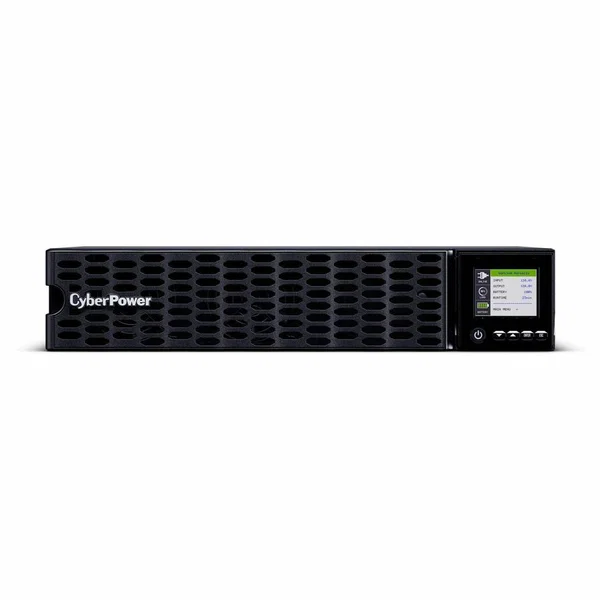 CyberPower OL1KRTHD Smart App Online UPS Systems - 1000VA/1000W, 100 - 125 VAC, NEMA 5-15P, 2U, Rack / Tower, Sine Wave, 8 Outlets, LCD, PowerPanel® Business, $400000 CEG, 3YR Warranty