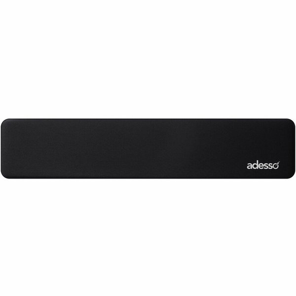 Adesso TRUFORM P320 Compact Size Keyboard Wrist Rest - Black - Rubber, Fiber, Memory Foam - Anti-slip - Keyboard - 1