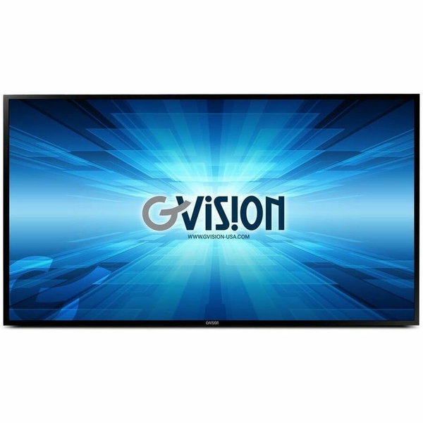 GVision I86FI Series - 86" 4K Touchscreen Display - 86" LCD - Touchscreen - 3840 x 2160 - 16:9 - 5 ms - LED - 450 Nit - 2160p - HDMI - USB - Serial - Black - TAA Compliant