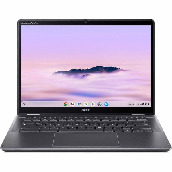 Acer Chromebook Plus Spin 514 CPE594-1N CPE594-1N-73JE 14" Touchscreen Convertible 2 in 1 Chromebook - WUXGA - 60 Hz - Intel Core 7 150U - 16 GB - 256 GB PCI Express NVMe 4.0 SSD - English (US) Keyboard - Iron - Intel Chip - 1920 x 1200 - ChromeOS - Intel