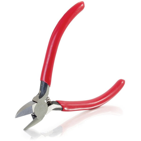 C2G 4.5in Flush Wire Cutter - Steel - 0.16 lb - TAA Compliant