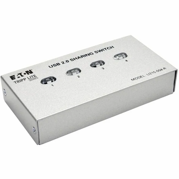 Eaton Tripp Lite Series 4-Port USB 2.0 Printer / Peripheral Sharing Switch - USB - 4 USB Port(s) - 4 USB 2.0 Port(s)