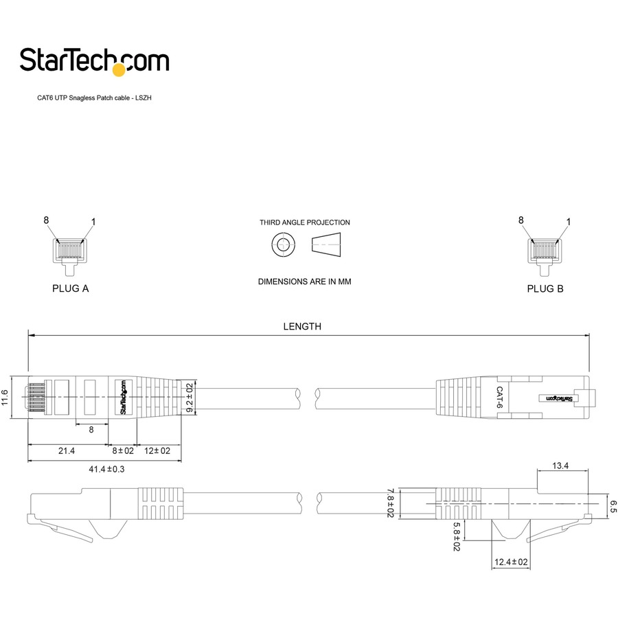 STCN6LPATCH50BK